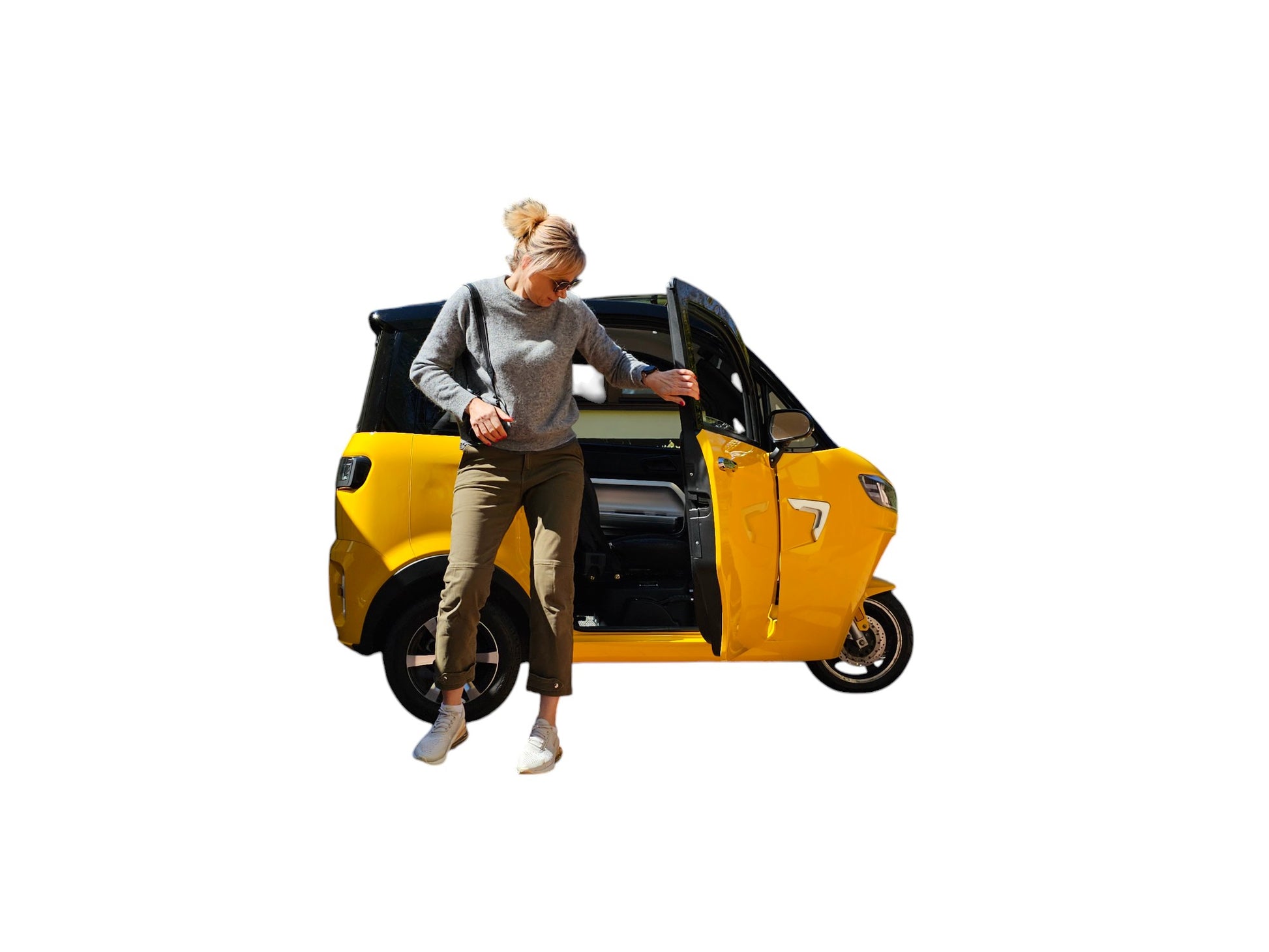 BULLBIKE Nara Elektro Kabineroller Scooter 250 Watt (Max Peak 0,6 kW) 60V 58Ah 25Km/h /2 Personen