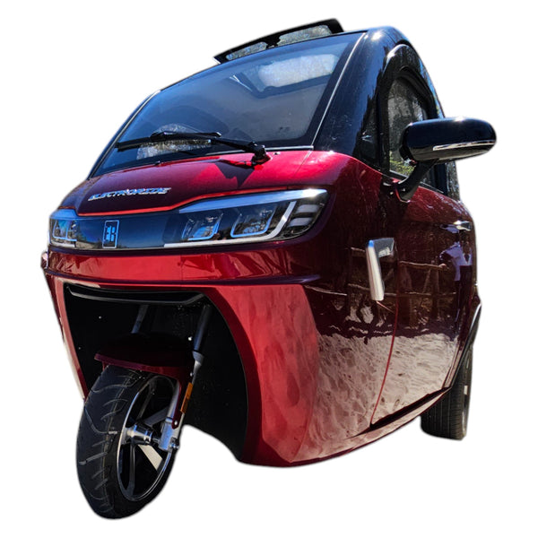 BULLBIKE Nara Elektro Kabineroller Scooter 250 Watt (Max Peak 0,6 kW) 60V 58Ah 25Km/h /2 Personen