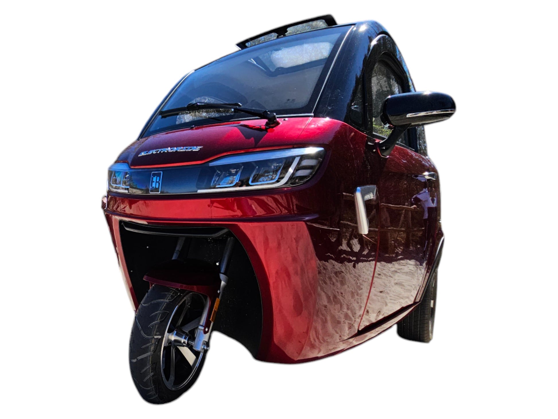 BULLBIKE Nara Elektro Kabineroller Scooter 250 Watt (Max Peak 0,6 kW) 60V 58Ah 25Km/h /2 Personen