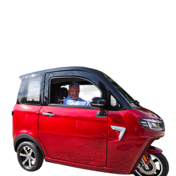 BULLBIKE Nara Elektro Kabineroller Scooter 250 Watt (Max Peak 0,6 kW) 60V 58Ah 25Km/h /2 Personen