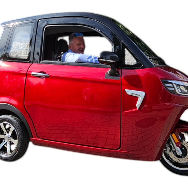 BULLBIKE Nara Elektro Kabineroller Scooter 250 Watt (Max Peak 0,6 kW) 60V 58Ah 25Km/h /2 Personen