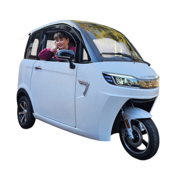 BULLBIKE Nara Elektro Kabineroller Scooter 250 Watt (Max Peak 0,6 kW) 60V 58Ah 25Km/h /2 Personen