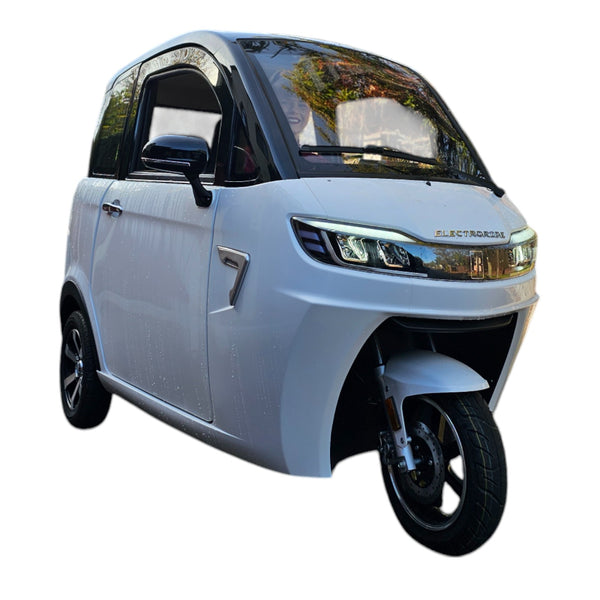BULLBIKE Nara Elektro Kabineroller Scooter 250 Watt (Max Peak 0,6 kW) 60V 58Ah 25Km/h /2 Personen
