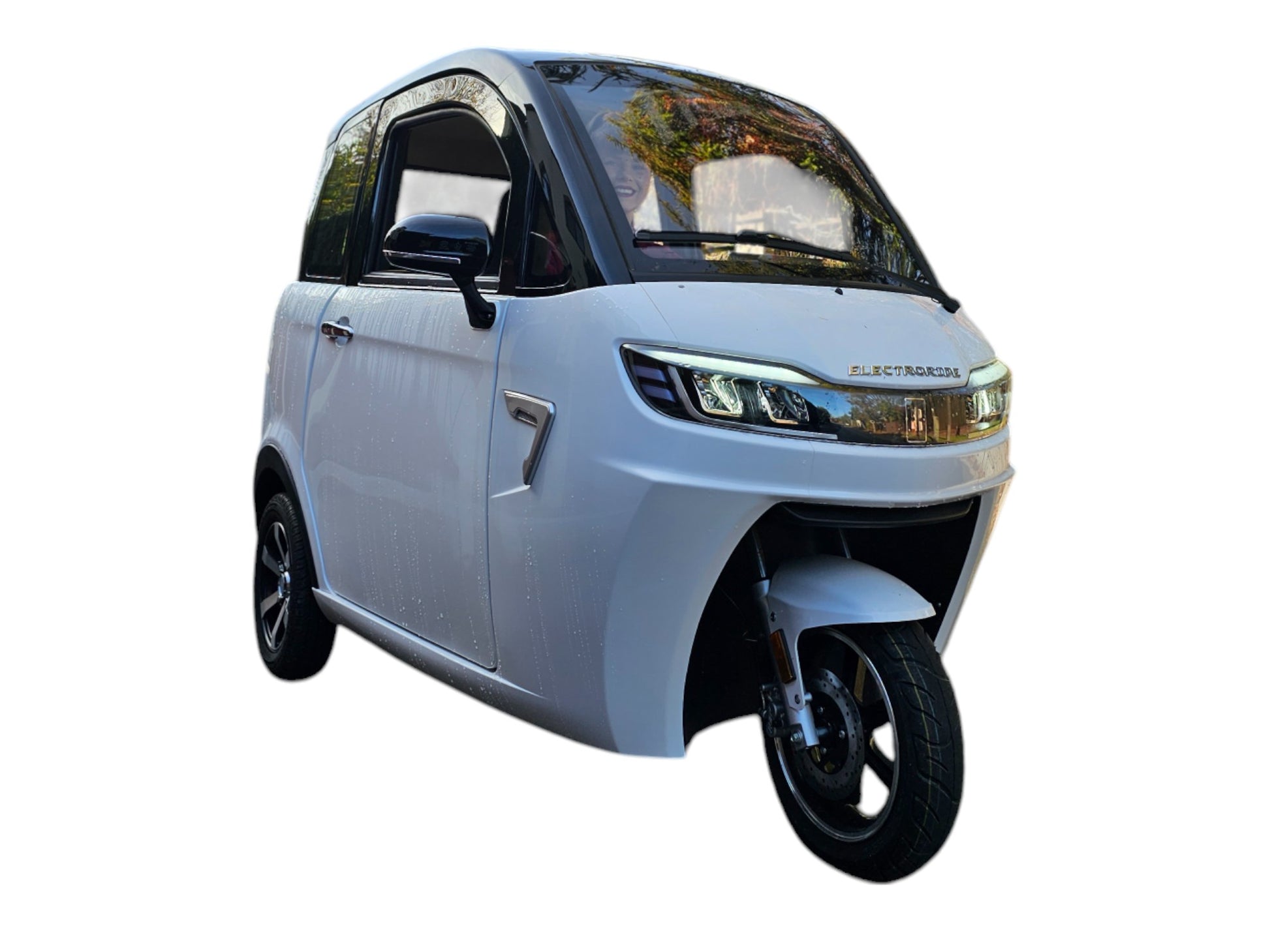 BULLBIKE Nara Elektro Kabineroller Scooter 250 Watt (Max Peak 0,6 kW) 60V 58Ah 25Km/h /2 Personen