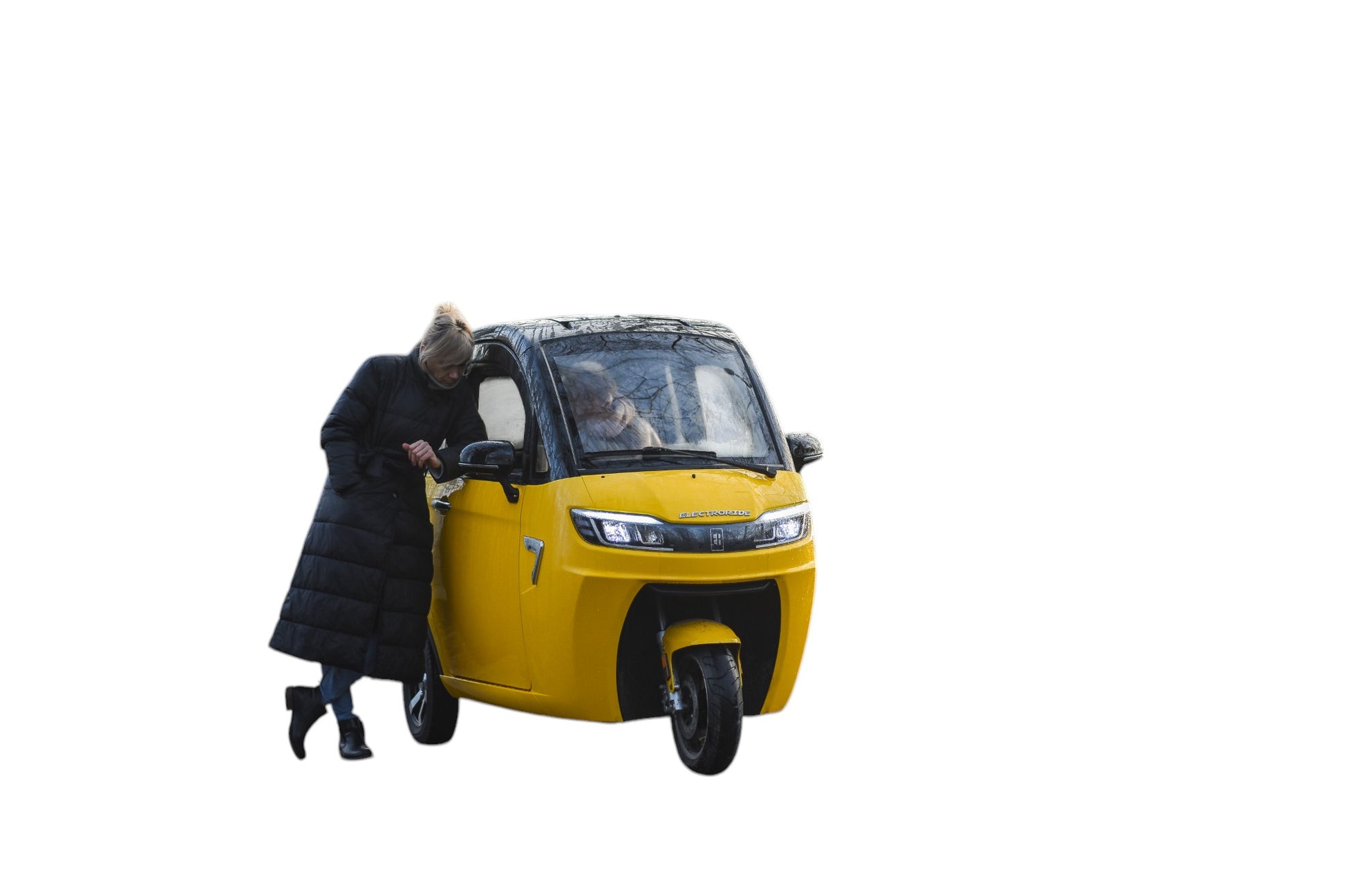 BULLBIKE Nara Elektro Kabineroller Scooter 250 Watt (Max Peak 0,6 kW) 60V 58Ah 25Km/h /2 Personen