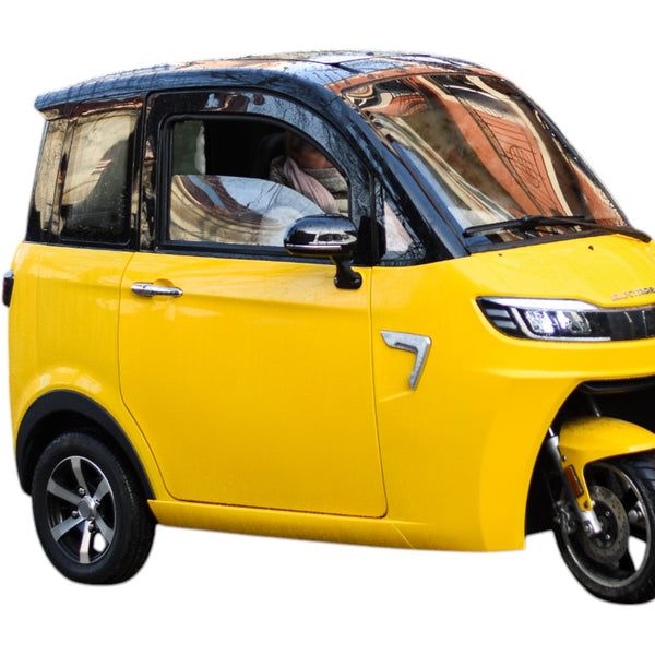 BULLBIKE Nara Elektro Kabineroller Scooter 250 Watt (Max Peak 0,6 kW) 60V 58Ah 25Km/h /2 Personen