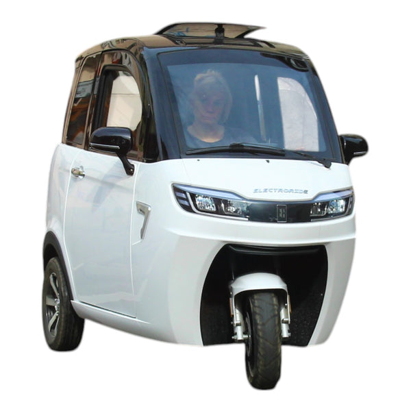 BULLBIKE Nara Elektro Kabineroller Scooter 250 Watt (Max Peak 0,6 kW) 60V 58Ah 25Km/h /2 Personen