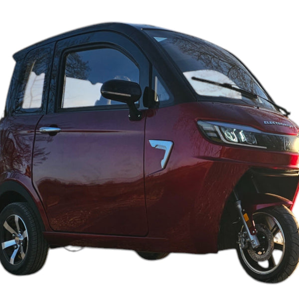 BULLBIKE Nara Elektro Kabineroller Scooter 600W 60V 58Ah 25Km/h /2 Personen