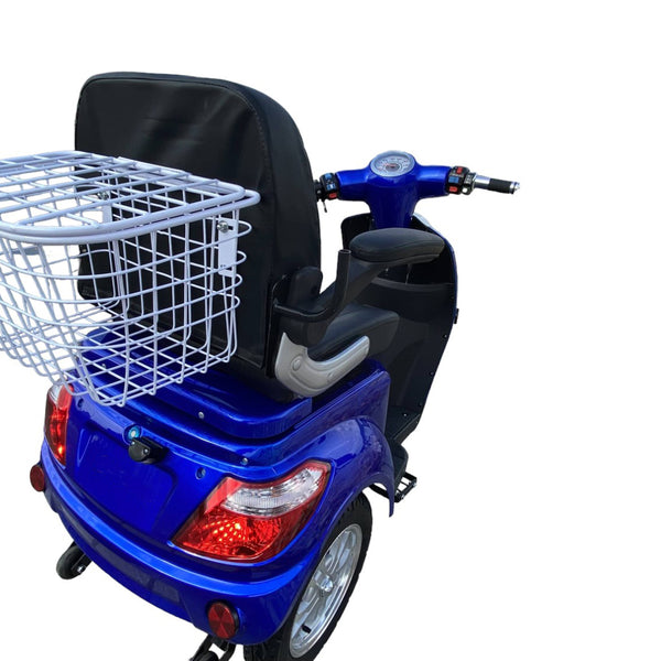 BULLBIKE PRATO Elektro Moped 25Km/h 500W 48V 20AH / Seniorenmobil / Dreirad