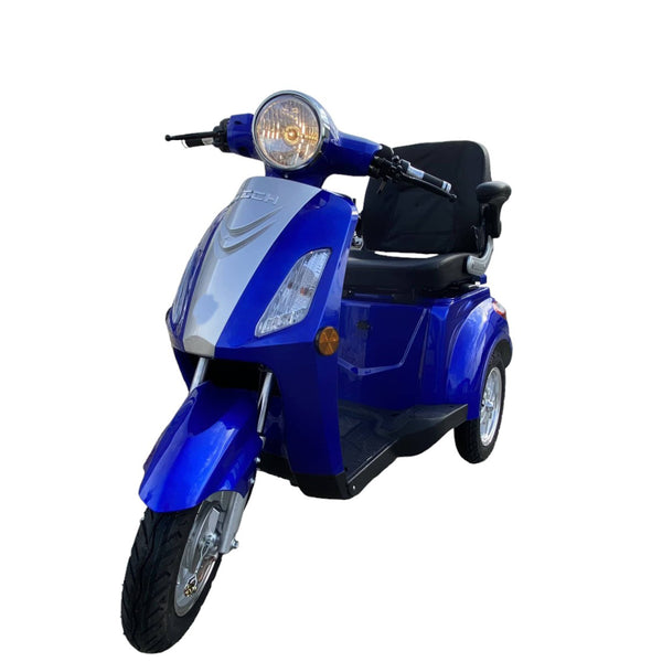 BULLBIKE PRATO Elektro Moped 25Km/h 500W 48V 20AH / Seniorenmobil / Dreirad