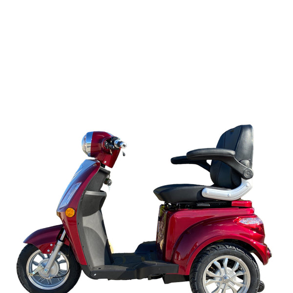 BULLBIKE PRATO Elektro Moped 25Km/h 500W 48V 20AH / Seniorenmobil / Dreirad