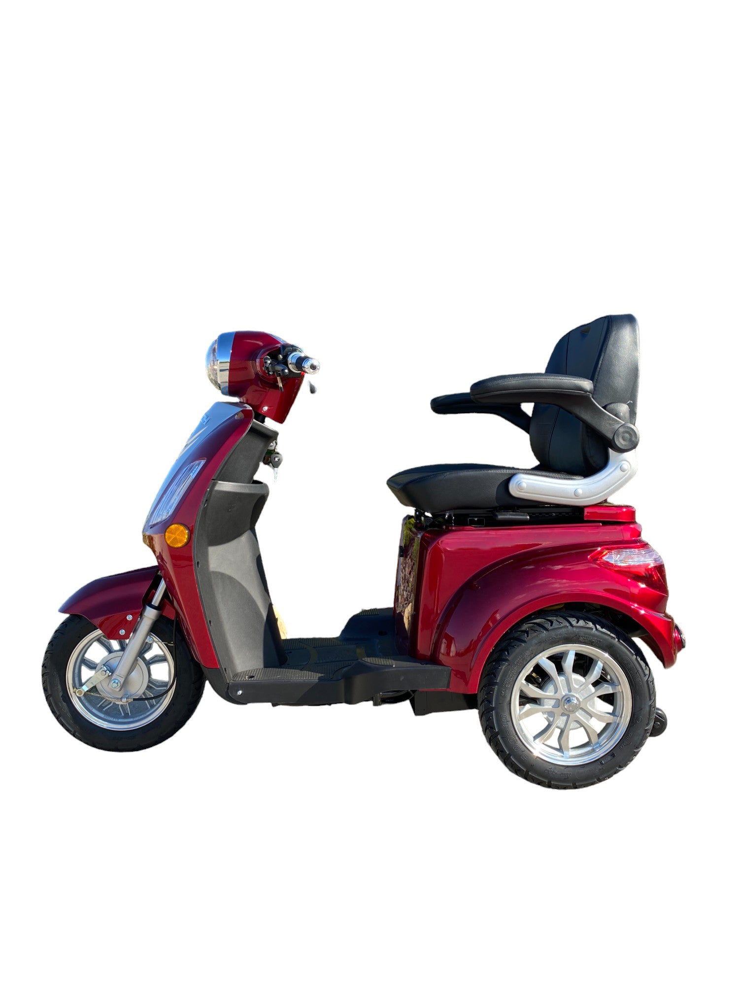 BULLBIKE PRATO Elektro Moped 25Km/h 500W 48V 20AH / Seniorenmobil / Dreirad