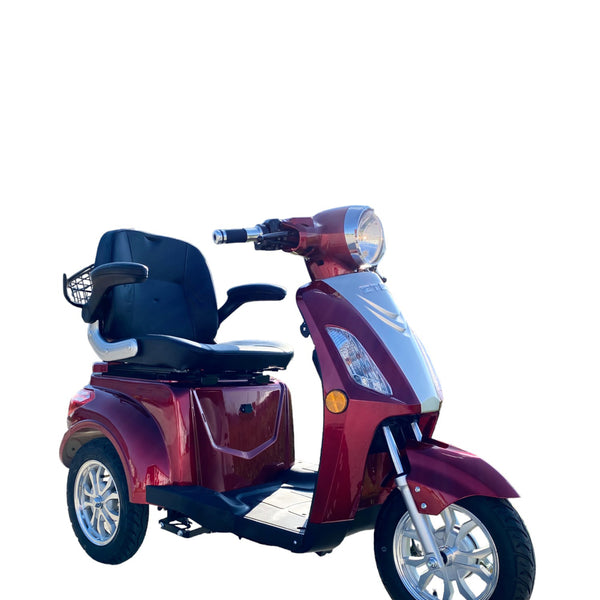 BULLBIKE PRATO Elektro Moped 25Km/h 500W 48V 20AH / Seniorenmobil / Dreirad