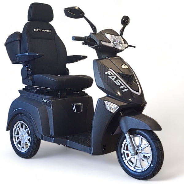 BULLBIKE Premium Braga Elektro Scooter 250 Watt (Max Peak 0,6 kW) 60V 20Ah Lithium 25Km/h/ Seniorenmobil / Dreirad