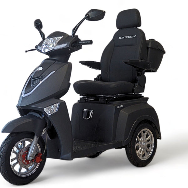 BULLBIKE Premium Braga Elektro Scooter 250 Watt (Max Peak 0,6 kW) 60V 20Ah Lithium 25Km/h/ Seniorenmobil / Dreirad
