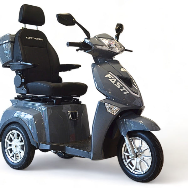 BULLBIKE Premium Braga Elektro Scooter 250 Watt (Max Peak 0,6 kW) 60V 20Ah Lithium 25Km/h/ Seniorenmobil / Dreirad