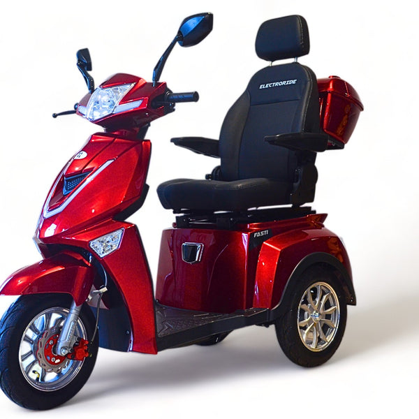 BULLBIKE Premium Braga Elektro Scooter 250 Watt (Max Peak 0,6 kW) 60V 20Ah Lithium 25Km/h/ Seniorenmobil / Dreirad