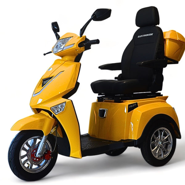 BULLBIKE Premium Braga Elektro Scooter 250 Watt (Max Peak 0,6 kW) 60V 20Ah Lithium 25Km/h/ Seniorenmobil / Dreirad