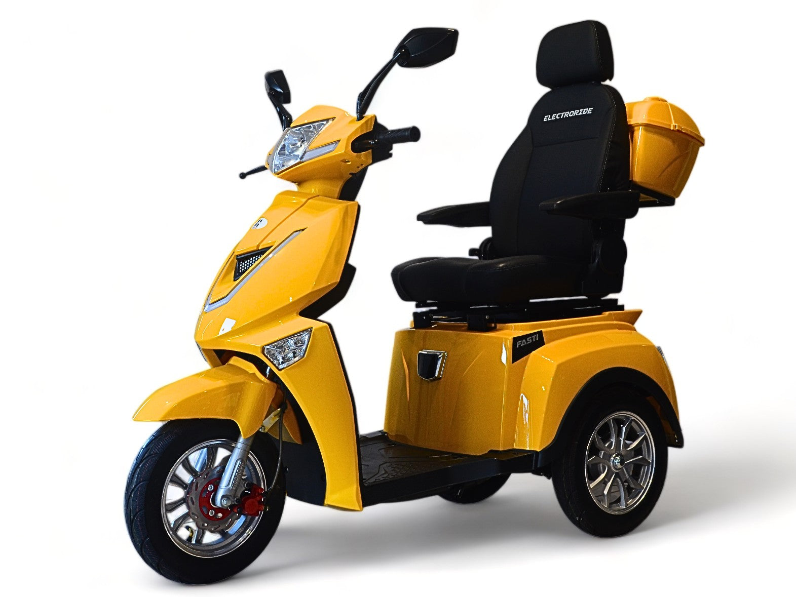 BULLBIKE Premium Braga Elektro Scooter 250 Watt (Max Peak 0,6 kW) 60V 20Ah Lithium 25Km/h/ Seniorenmobil / Dreirad