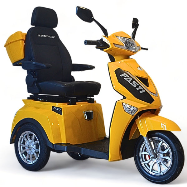 BULLBIKE Premium Braga Elektro Scooter 250 Watt (Max Peak 0,6 kW) 60V 20Ah Lithium 25Km/h/ Seniorenmobil / Dreirad