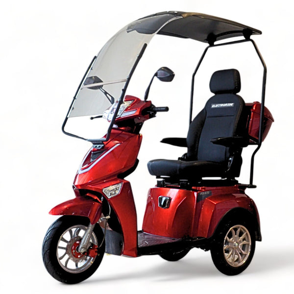BULLBIKE Premium Braga Elektro Scooter 250 Watt (Max Peak 0,6 kW) 60V 20Ah Lithium 25Km/h/ Seniorenmobil / Dreirad