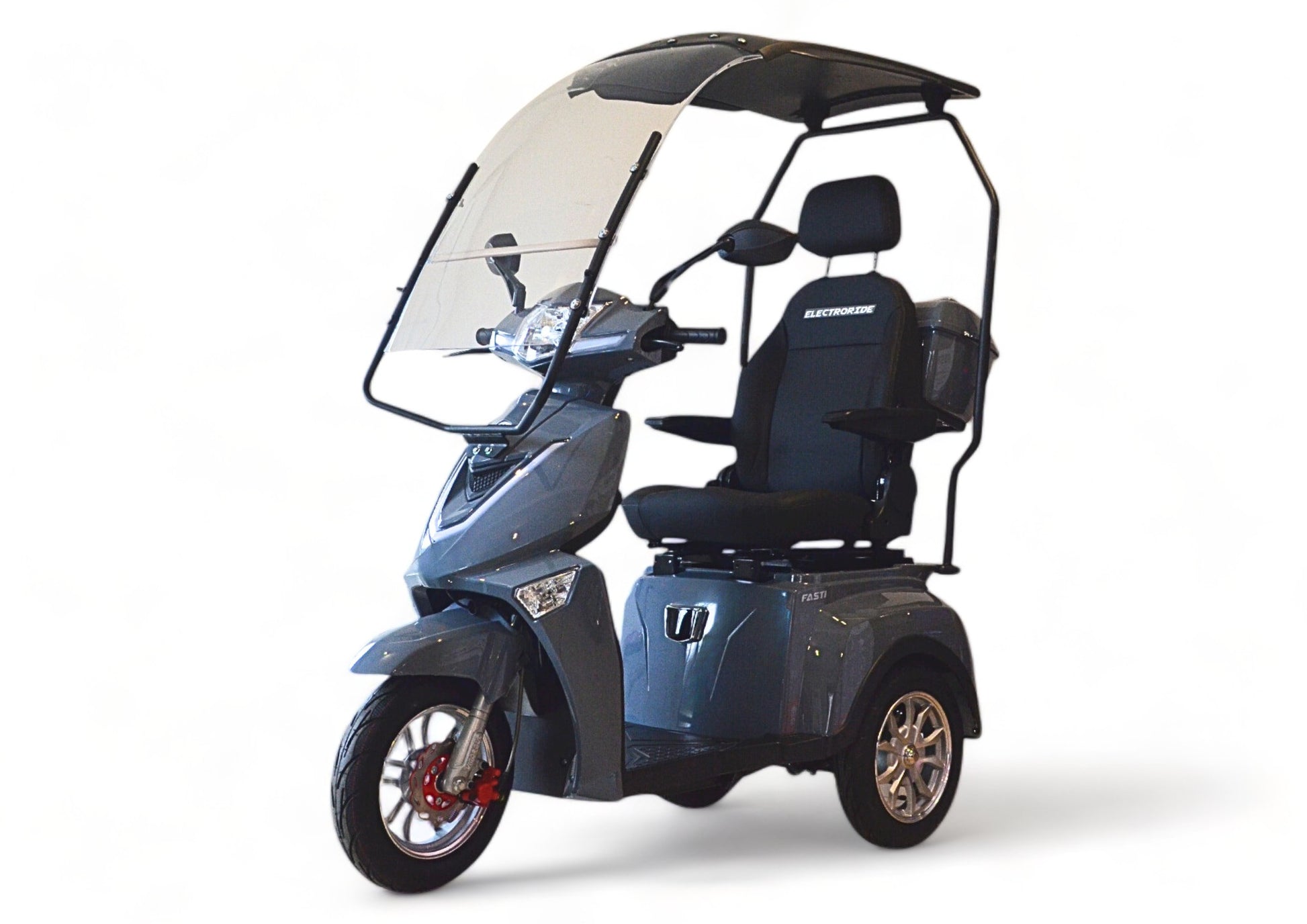 BULLBIKE Premium Braga Elektro Scooter 250 Watt (Max Peak 0,6 kW) 60V 20Ah Lithium 25Km/h/ Seniorenmobil / Dreirad