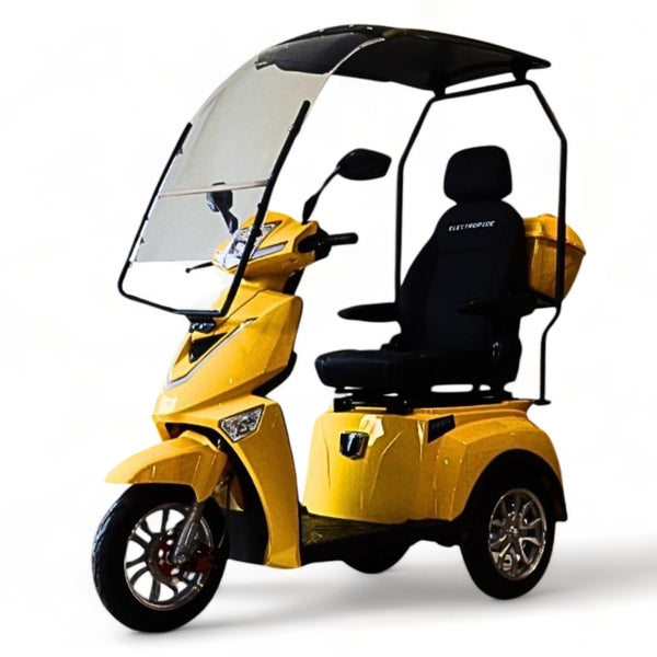 BULLBIKE Premium Braga Elektro Scooter 250 Watt (Max Peak 0,6 kW) 60V 20Ah Lithium 25Km/h/ Seniorenmobil / Dreirad