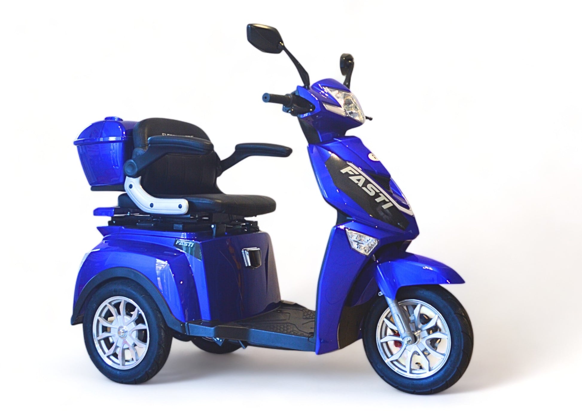 BULLBIKE Premium Malaga Elektro Scooter 250 Watt (Max Peak 0,6 kW) 60V 20Ah 25Km/h/ Seniorenmobil / Dreirad