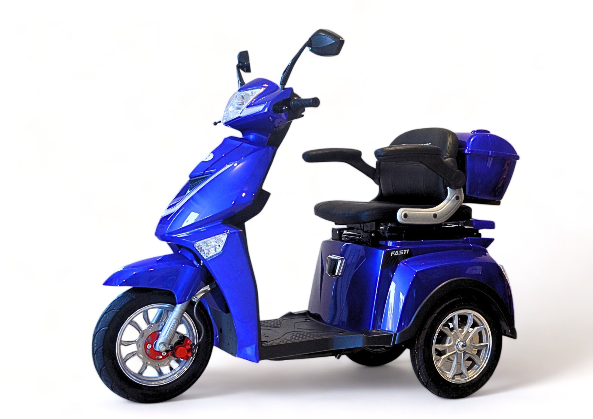 BULLBIKE Premium Malaga Elektro Scooter 250 Watt (Max Peak 0,6 kW) 60V 20Ah 25Km/h/ Seniorenmobil / Dreirad