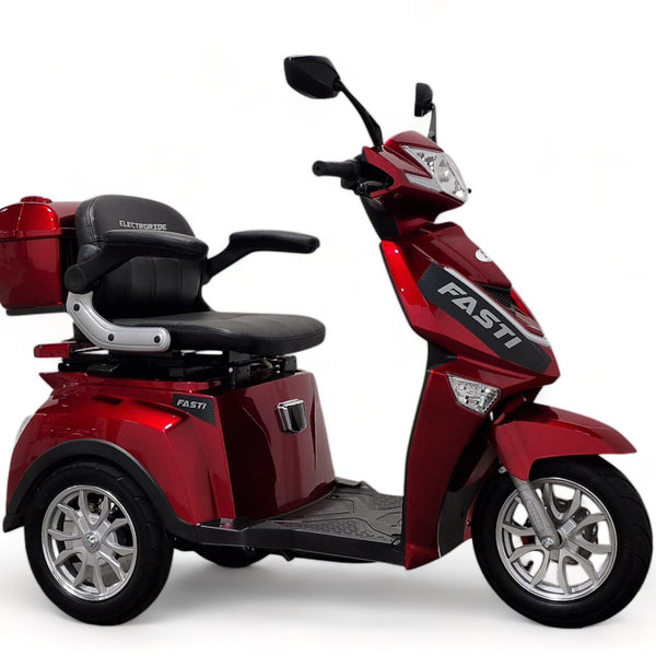 BULLBIKE Premium Malaga Elektro Scooter 250 Watt (Max Peak 0,6 kW) 60V 20Ah 25Km/h/ Seniorenmobil / Dreirad