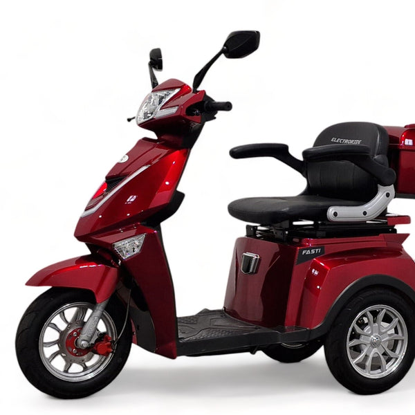 BULLBIKE Premium Malaga Elektro Scooter 250 Watt (Max Peak 0,6 kW) 60V 20Ah 25Km/h/ Seniorenmobil / Dreirad