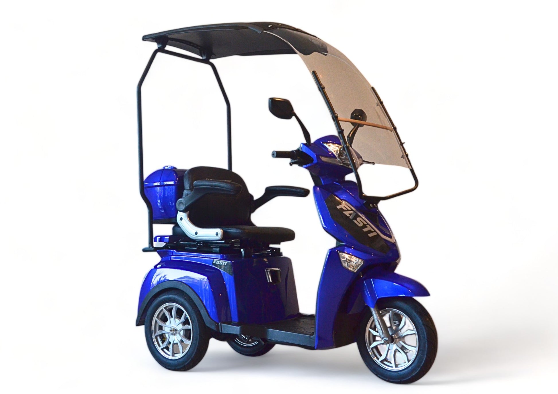 BULLBIKE Premium Malaga Elektro Scooter 250 Watt (Max Peak 0,6 kW) 60V 20Ah 25Km/h/ Seniorenmobil / Dreirad