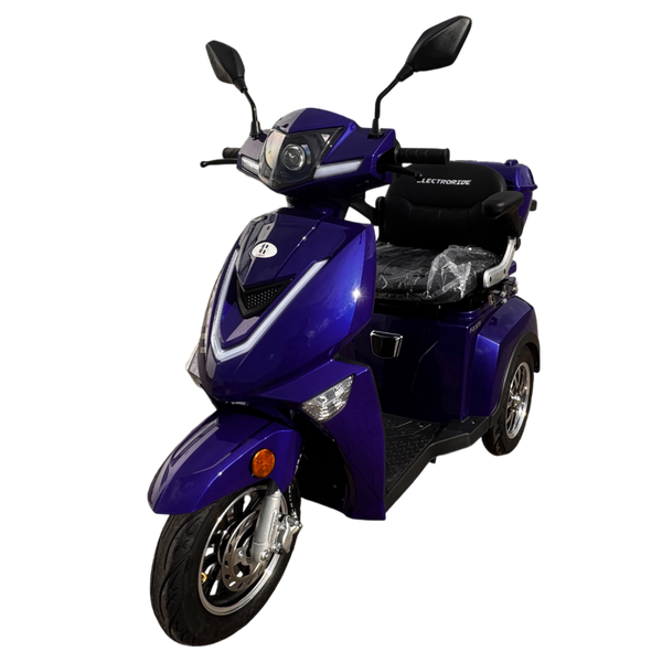 BULLBIKE Premium Malaga Elektro Scooter 250 Watt (Max Peak 0,6 kW) 60V 20Ah 25Km/h/ Seniorenmobil / Dreirad