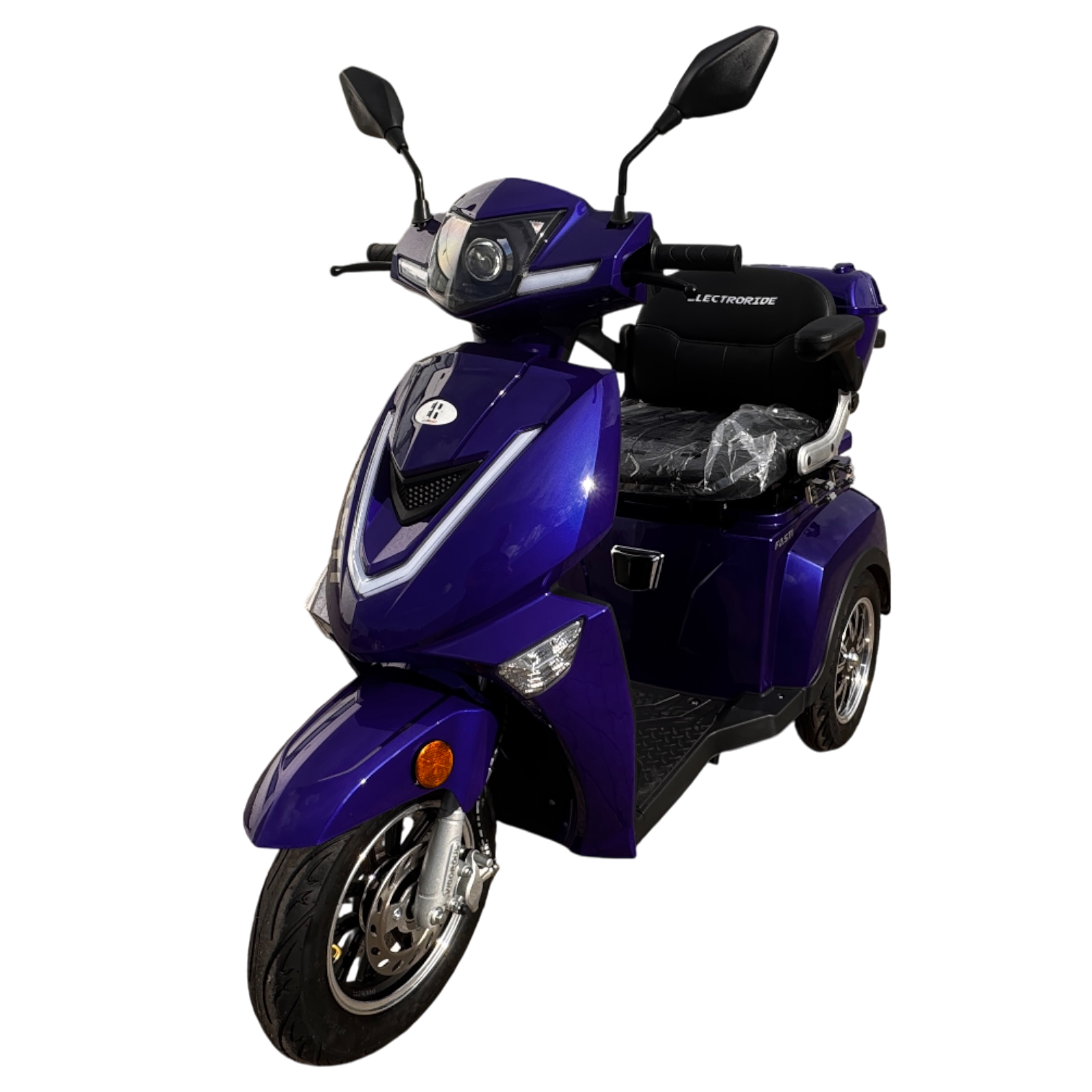 BULLBIKE Premium Malaga Elektro Scooter 250 Watt (Max Peak 0,6 kW) 60V 20Ah 25Km/h/ Seniorenmobil / Dreirad