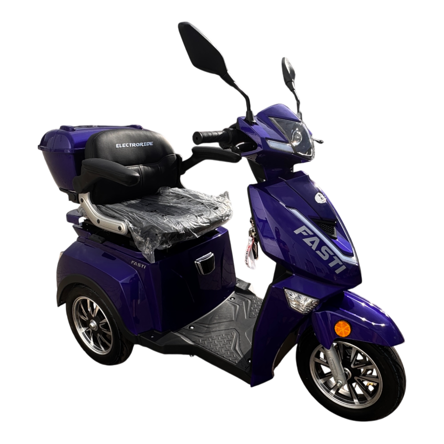 BULLBIKE Premium Malaga Elektro Scooter 250 Watt (Max Peak 0,6 kW) 60V 20Ah 25Km/h/ Seniorenmobil / Dreirad