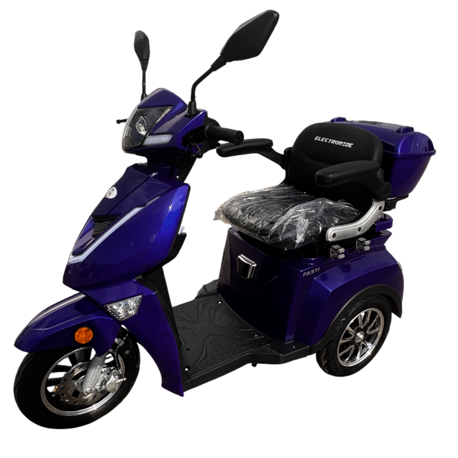 BULLBIKE Premium Malaga Elektro Scooter 250 Watt (Max Peak 0,6 kW) 60V 20Ah 25Km/h/ Seniorenmobil / Dreirad