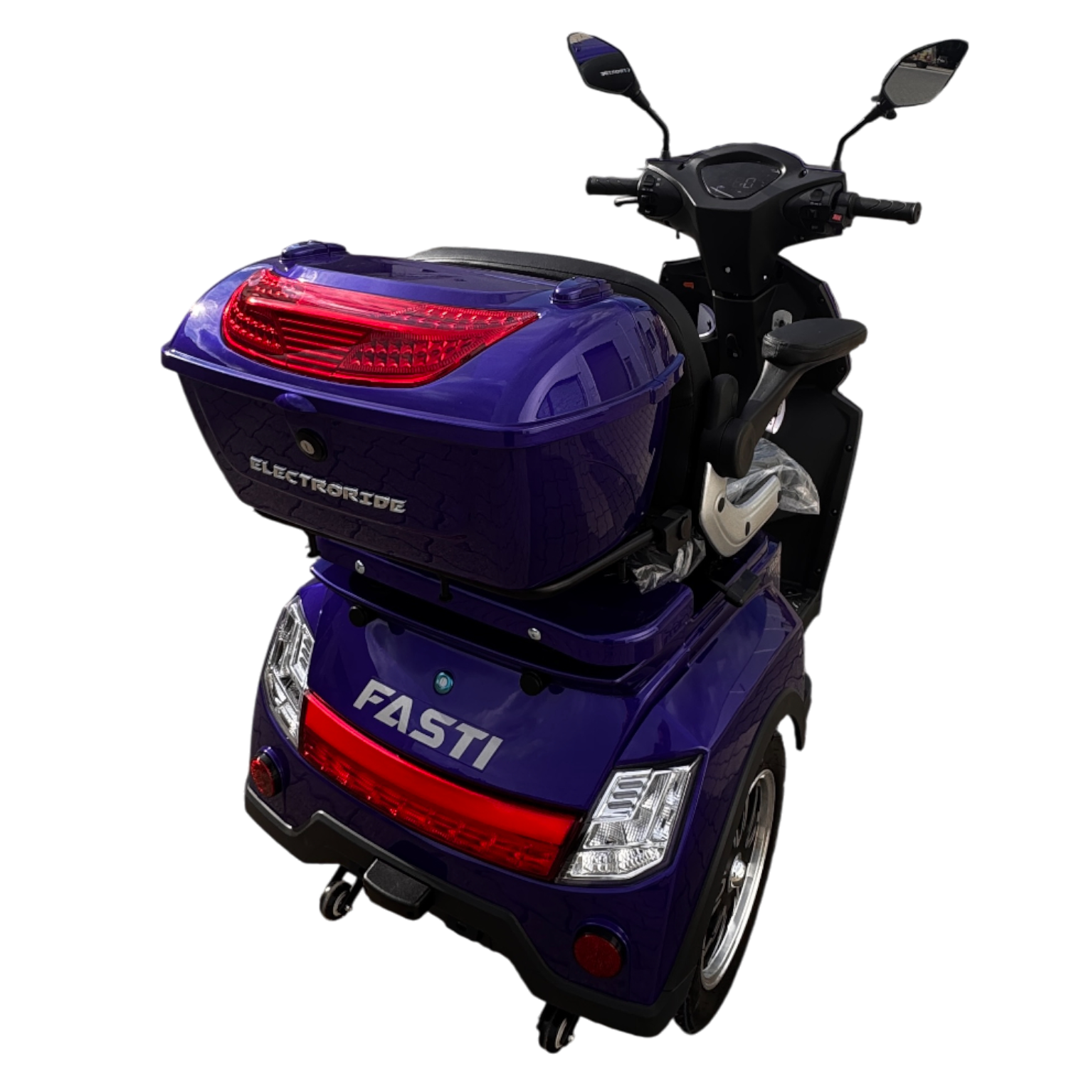 BULLBIKE Premium Malaga Elektro Scooter 600W 60V 20Ah 25Km/h/ Seniorenmobil / Dreirad