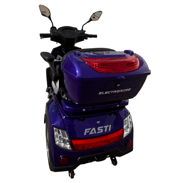 BULLBIKE Premium Malaga Elektro Scooter 600W 60V 20Ah 25Km/h/ Seniorenmobil / Dreirad