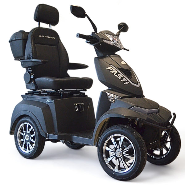 BULLBIKE Premium Maseru Elektro Scooter 250 Watt (Max Peak 0,6 kW) 60V 20Ah Lithium 25Km/h/ Seniorenmobil / Vierrad