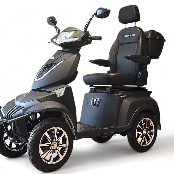 BULLBIKE Premium Maseru Elektro Scooter 250 Watt (Max Peak 0,6 kW) 60V 20Ah Lithium 25Km/h/ Seniorenmobil / Vierrad