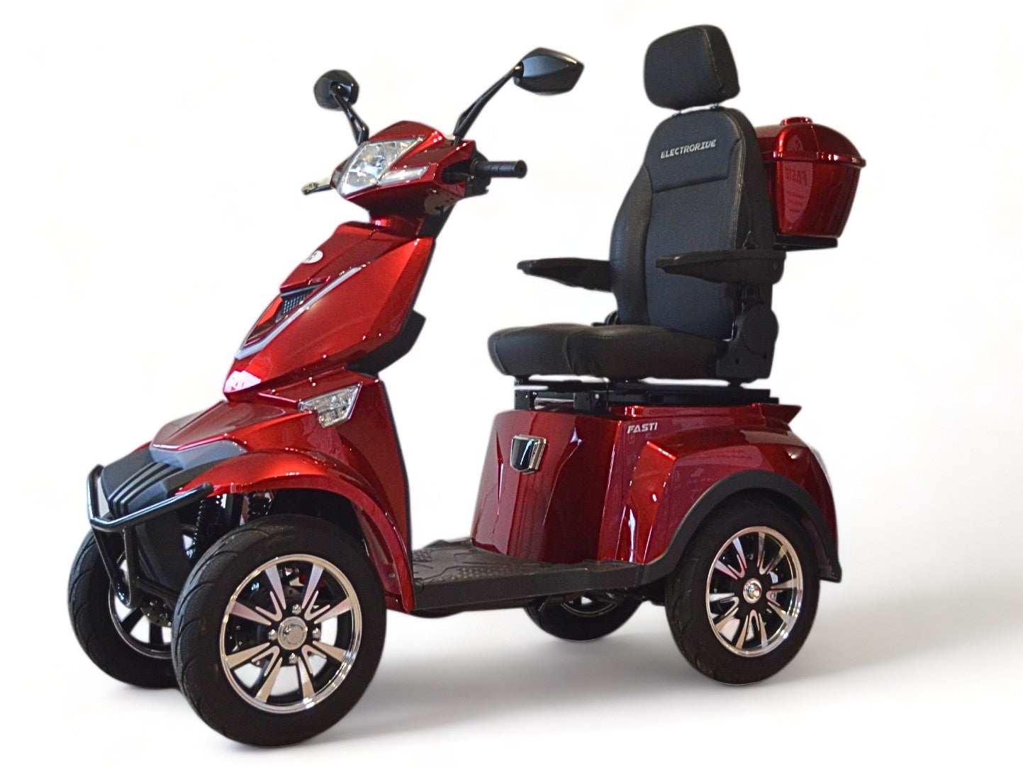 BULLBIKE Premium Maseru Elektro Scooter 250 Watt (Max Peak 0,6 kW) 60V 20Ah Lithium 25Km/h/ Seniorenmobil / Vierrad