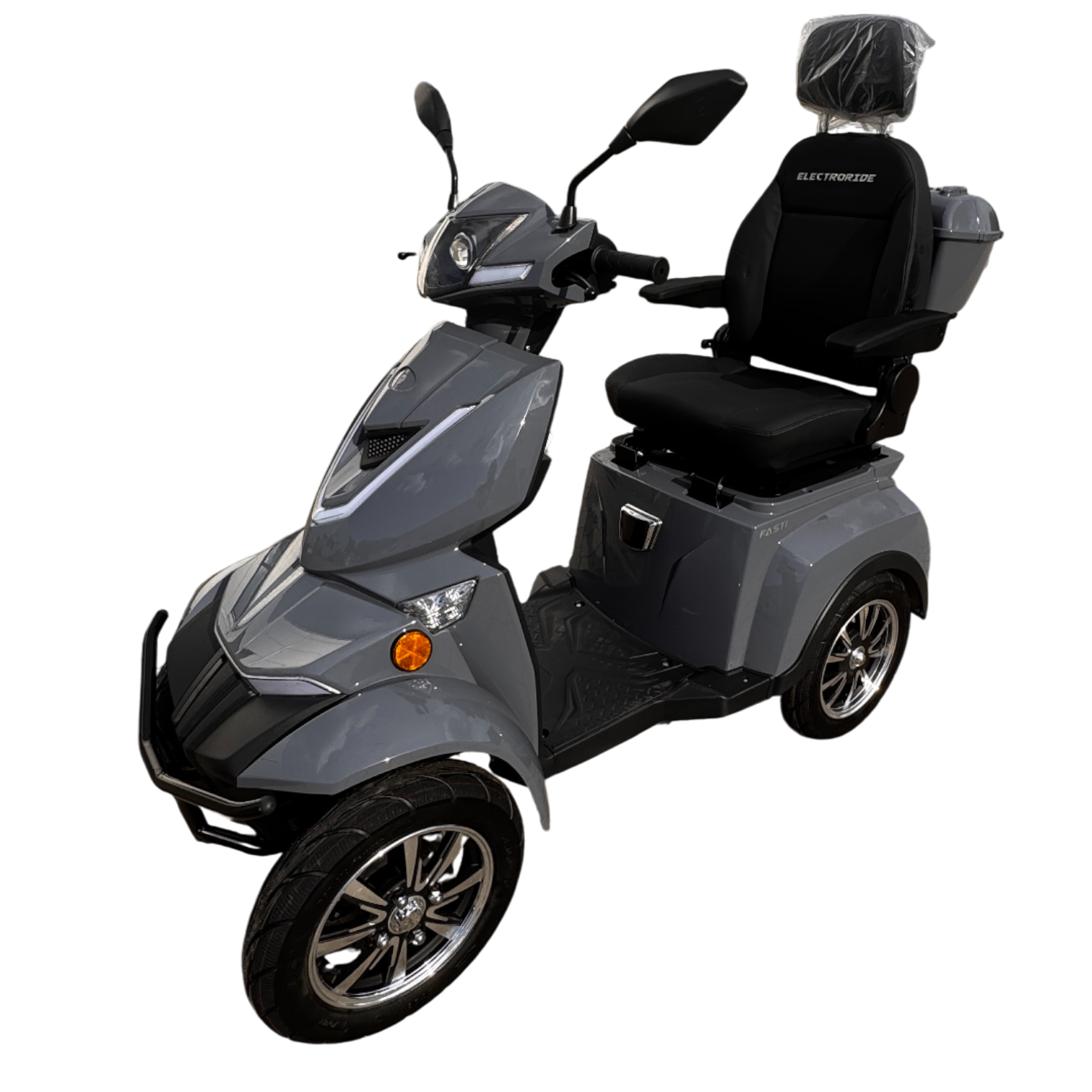 BULLBIKE Premium Maseru Elektro Scooter 250 Watt (Max Peak 0,6 kW) 60V 20Ah Lithium 25Km/h/ Seniorenmobil / Vierrad