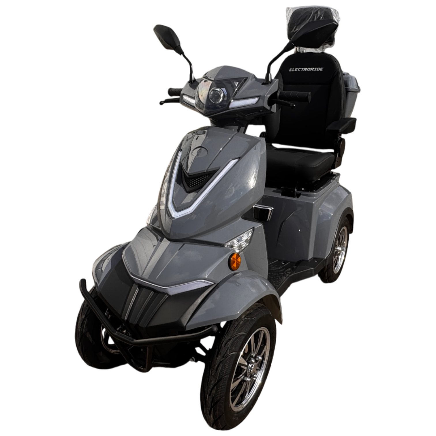 BULLBIKE Premium Maseru Elektro Scooter 250 Watt (Max Peak 0,6 kW) 60V 20Ah Lithium 25Km/h/ Seniorenmobil / Vierrad