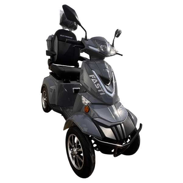 BULLBIKE Premium Maseru Elektro Scooter 250 Watt (Max Peak 0,6 kW) 60V 20Ah Lithium 25Km/h/ Seniorenmobil / Vierrad