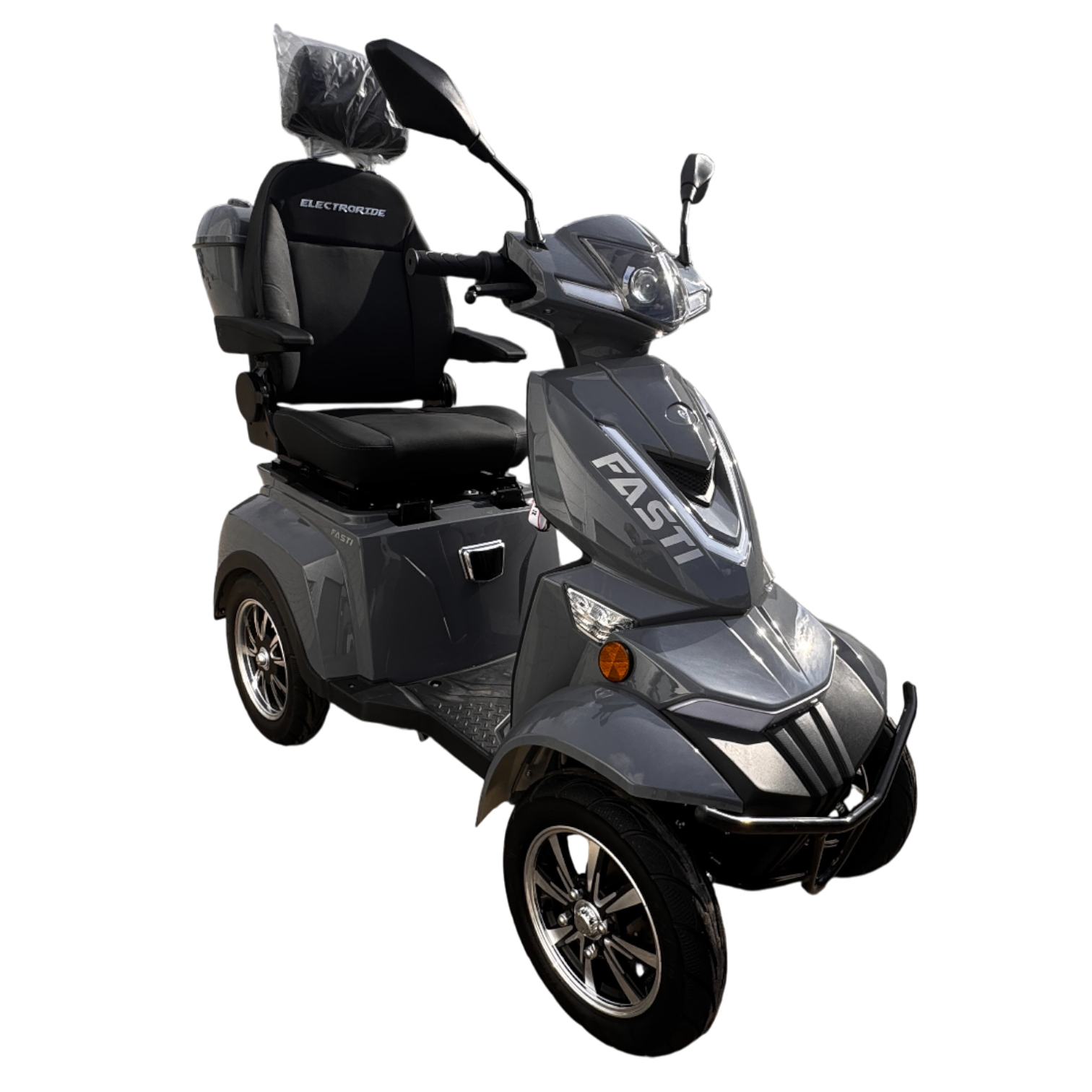 BULLBIKE Premium Maseru Elektro Scooter 250 Watt (Max Peak 0,6 kW) 60V 20Ah Lithium 25Km/h/ Seniorenmobil / Vierrad