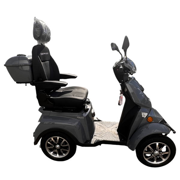 BULLBIKE Premium Maseru Elektro Scooter 250 Watt (Max Peak 0,6 kW) 60V 20Ah Lithium 25Km/h/ Seniorenmobil / Vierrad