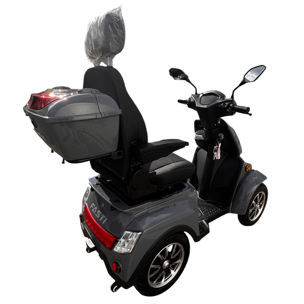 BULLBIKE Premium Maseru Elektro Scooter 250 Watt (Max Peak 0,6 kW) 60V 20Ah Lithium 25Km/h/ Seniorenmobil / Vierrad
