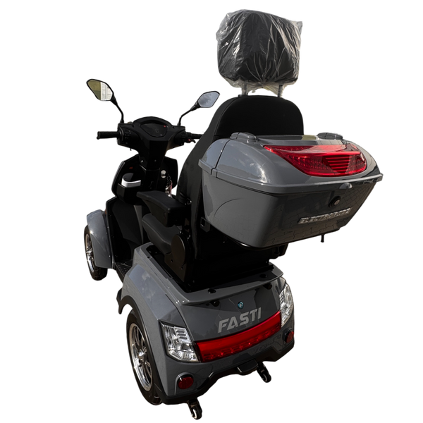 BULLBIKE Premium Maseru Elektro Scooter 250 Watt (Max Peak 0,6 kW) 60V 20Ah Lithium 25Km/h/ Seniorenmobil / Vierrad