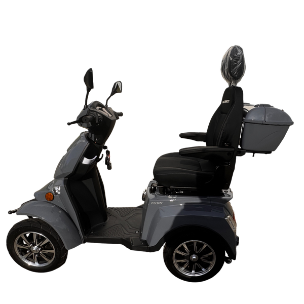 BULLBIKE Premium Maseru Elektro Scooter 250 Watt (Max Peak 0,6 kW) 60V 20Ah Lithium 25Km/h/ Seniorenmobil / Vierrad