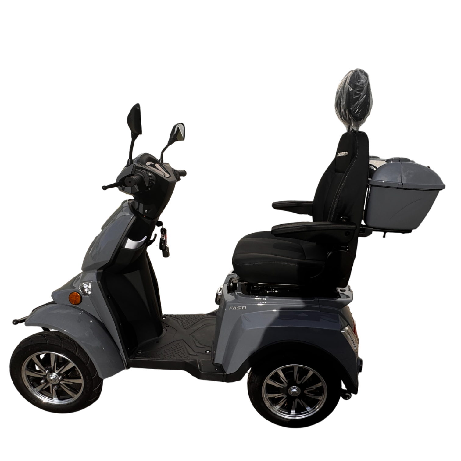 BULLBIKE Premium Maseru Elektro Scooter 250 Watt (Max Peak 0,6 kW) 60V 20Ah Lithium 25Km/h/ Seniorenmobil / Vierrad